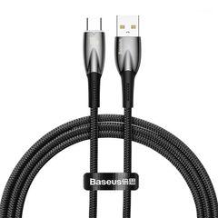 Cáp Sạc Nhanh Baseus Glimmer Series 100W USB to Type-C - Dây Sạc Siêu Bền, Tốc Độ Truyền Dữ Liệu 480Mbps, Phụ Kiện Điện Thoại Chất Lượng
