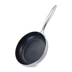 Chảo Chống Dính Inox 3 Lớp Liền Khối Kalpen Kazler - Chảo Nấu Đa Năng Chịu Nhiệt Tốt, Dễ Vệ Sinh, Phù Hợp Nhiều Không Gian Bếp