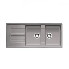 Chậu Rửa Bát Đá Blancozia 8S 565.76.959 Màu Xám Ghi - Thiết Kế Cao Cấp Chịu Lực Từ Chất Liệu SILGRANIT PuraDur II