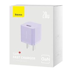 Củ Sạc Nhanh 20W Baseus GaN5 - Bộ Sạc Mini Đa Năng Type C Tương Thích iPhone và Samsung - Sạc PD Thông Minh Ổn Định