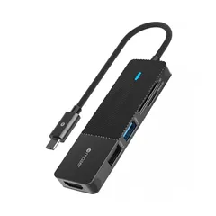 Hub chuyển đổi 5in1 Mazer Infinite Pro - Cổng kết nối đa dạng, Hình ảnh 4K, Tốc độ truyền dữ liệu cao cho Mac, Windows, Android