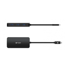 Hub Chuyển Đổi Đa Năng Mazer USB-C 6-in-1 M-UC2MULTI4060-BK - Kết Nối HDMI 4K, Ethernet, 3 USB-A, Sạc USB-C, Tiện Lợi Cho Mọi Thiết Bị