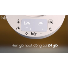 Máy Đun Nước Pha Sữa Điện Tử Fatzbaby Quick 11 FB3510TK - 800W, 1.2L, Đun Nước Nhanh Chóng, Giữ Ấm và Khử Clo An Toàn cho Bé