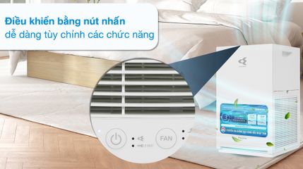 Máy Lọc Không Khí 3 Tốc Độ Gió Daikin MC30YVM7 - Công Nghệ Streamer HEPA, Lọc Mùi Hiệu Quả Cho Không Gian Dưới 23m2