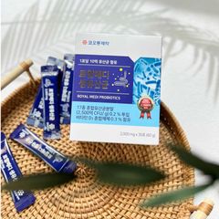 Men vi sinh Royal Medi Probiotics Hàn Quốc - Hỗ trợ tiêu hóa cho trẻ em và người lớn - Hộp 30 gói hương vị chua ngọt dễ uống
