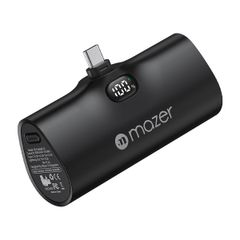 Pin Sạc Dự Phòng Mazer SuperMini 5000mAh USB-C - Sạc Nhanh 20W, Thiết Kế Nhỏ Gọn, Phù Hợp Với Thiết Bị Apple, Đen Trắng