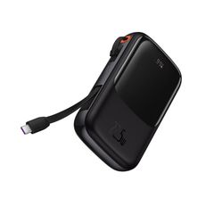 Sạc Dự Phòng Baseus Qpow Pro 10000mAh - Bảo Mật Thông Minh, Sạc Nhanh USB & Type C, Màn Hình Hiển Thị, Dành Cho Điện Thoại & Thiết Bị Di Động