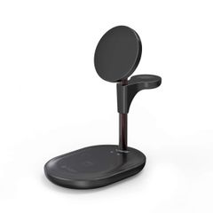 Sạc Nhanh Không Dây Mazer Infinite Mag.DESK 3in1 - Đế Sạc Chuyên Dụng Cho iPhone 12+, Apple Watch, AirPods