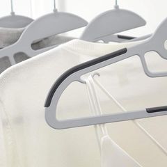 Set 50 Móc Treo Quần Áo Songmics Đức - Chất Liệu Nhựa Cao Cấp, Chống Trơn Trượt, Tải Trọng 5kg, Thiết Kế Hiện Đại, Dụng Cụ Gia Đình Thực Dụng