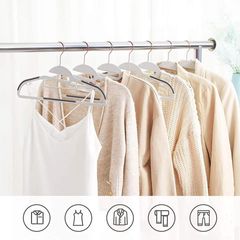 Set 50 Móc Treo Quần Áo Songmics Đức - Chất Liệu Nhựa Cao Cấp, Chống Trơn Trượt, Tải Trọng 5kg, Thiết Kế Hiện Đại, Dụng Cụ Gia Đình Thực Dụng