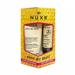 Set kem dưỡng da tay và son dưỡng môi Nuxe