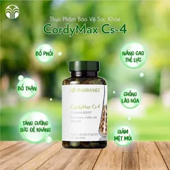 Viên uống đông trùng hạ thảo Nuskin CordyMax Cs-4 - Tăng cường sức đề kháng, cải thiện sức khỏe toàn diện - Thực phẩm chức năng cao cấp