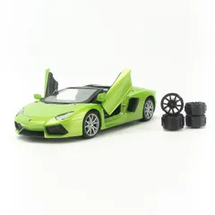Mô Hình Xe Lamborghini Aventador LP 700-4 Roadster 1:24 Maisto - Siêu Xe Chất Liệu Kim Loại, Chi Tiết Mạ Chrome, Đồ Trang Trí Phòng Khách