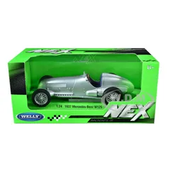 Mô hình xe đua Mercedes Benz W125 tỉ lệ 1:24 Welly - Chi tiết chân thực, quà tặng dành cho fan xe thể thao và sưu tầm mẫu xe độc đáo