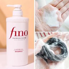 Cặp Gội Xả Shiseido Fino Premium Touch 550ml - Phục Hồi Tóc Hư Tổn, Dưỡng Ẩm và Tăng Độ Bóng Mượt cho Tóc Yếu