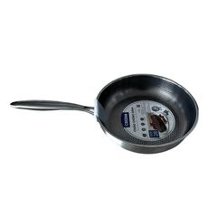 Chảo Inox Chống Dính 3 Lớp Nắp Kính 28cm Creen CR-NJA28IH - Siêu Bền, Thiết Kế Sang Trọng, Phù Hợp Với Mọi Bếp