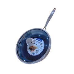 Chảo Inox Chống Dính 3 Lớp Nắp Kính 28cm Creen CR-NJA28IH - Siêu Bền, Thiết Kế Sang Trọng, Phù Hợp Với Mọi Bếp