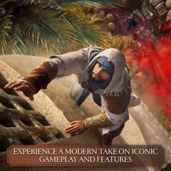 Đĩa game Assassin's Creed Mirage cho PS5 - Hành động nhập vai: Khám phá Baghdad cùng Basim trong cuộc phiêu lưu hấp dẫn!