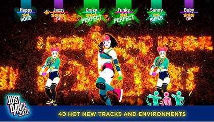 Đĩa Game Just Dance 2022 cho PS5 - Trò Chơi Khiêu Vũ Vibes Âm Nhạc Nổi Bật Với Nhiều Bài Hát Hit Từ Billboard