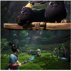 Đĩa Game Kena Bridge of Spirits Deluxe Edition cho PS5 - Hành Động Phiêu Lưu Đồ Họa Sống Động, Quà Tặng Cho Game Thủ