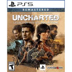 Đĩa Game Sony PS5 - Uncharted Legacy of Thieves Collection 4K - Hành Động Phiêu Lưu Nathan Drake & Chloe Frazer