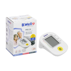 Máy Đo Huyết Áp Bắp Tay B.Well PRO-36 - Công Nghệ Intellect Classic, Phát Hiện Rối Loạn Nhịp Tim, Kết Quả Đọc Giọng Nói Tiếng Việt