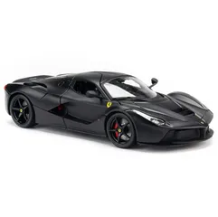 Mô hình siêu xe Ferrari LaFerrari 1:18 Bburago Signature - Đỏ/Đen - Trang trí nhà cửa và quà tặng cho tín đồ xe hơi
