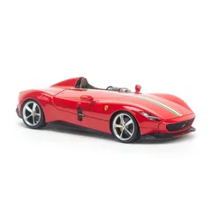 Mô hình siêu xe Ferrari Monza SP1 1:18 Bburago - Mô phỏng chi tiết, xe mở cửa & cốp, trang trí nhà cửa tạo nét sang trọng