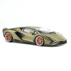 Mô Hình Siêu Xe Lamborghini Sian FKP 37 Tỷ Lệ 1:18 Bburago - Quà Tặng Độc Đáo Trang Trí Nhà Cửa