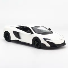 Mô Hình Siêu Xe Mclaren 675LT Tỉ Lệ 1:24 Welly - Đồ Chơi Trang Trí Nhà Cửa Cao Cấp, Chất Liệu Kim Loại và Cao Su