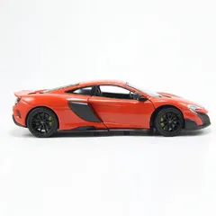 Mô Hình Siêu Xe Mclaren 675LT Tỉ Lệ 1:24 Welly - Đồ Chơi Trang Trí Nhà Cửa Cao Cấp, Chất Liệu Kim Loại và Cao Su