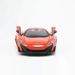 Mô Hình Siêu Xe Mclaren 675LT Tỉ Lệ 1:24 Welly - Đồ Chơi Trang Trí Nhà Cửa Cao Cấp, Chất Liệu Kim Loại và Cao Su