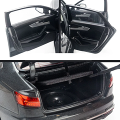 Mô hình xe Audi A4L 2020 1:18 Dealer - Chi tiết tinh xảo, mở 4 cửa, chất liệu kim loại cao cấp - Trang trí nhà cửa độc đáo