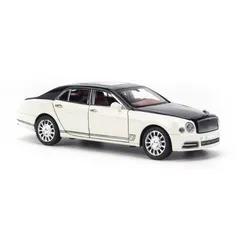 Mô hình xe Bentley Mulsanne tỉ lệ 1:24 Chezhi - Mô hình xe sang chảnh, mở cửa, đèn LED và âm thanh - Quà tặng hoàn hảo cho tín đồ xe hơi
