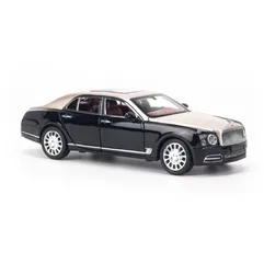 Mô hình xe Bentley Mulsanne tỉ lệ 1:24 Chezhi - Mô hình xe sang chảnh, mở cửa, đèn LED và âm thanh - Quà tặng hoàn hảo cho tín đồ xe hơi