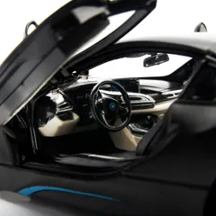 Mô Hình Xe BMW i8 1:24 Rastar - Xe Mô Hình Chi Tiết Kim Loại, Mở Cửa, Quà Tặng Độc Đáo Cho Người Đam Mê Ô Tô