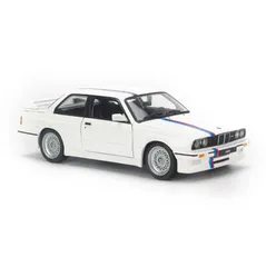 Mô hình xe BMW M3 E30 1988 tỉ lệ 1:24 Bburago - Chi tiết hoàn hảo, trang trí nhà cửa, sưu tầm xe ô tô mini, quà tặng đam mê xe hơi