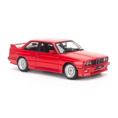 Mô hình xe BMW M3 E30 1988 tỉ lệ 1:24 Bburago - Chi tiết hoàn hảo, trang trí nhà cửa, sưu tầm xe ô tô mini, quà tặng đam mê xe hơi