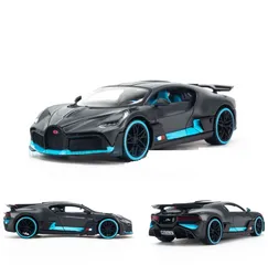 Mô hình xe Bugatti Divo Matte Black tỉ lệ 1:24 - Chi tiết hoàn hảo từ Maisto, quà tặng lý tưởng cho người đam mê xe hơi.
