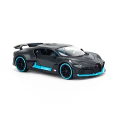 Mô hình xe Bugatti Divo Matte Black tỉ lệ 1:24 - Chi tiết hoàn hảo từ Maisto, quà tặng lý tưởng cho người đam mê xe hơi.