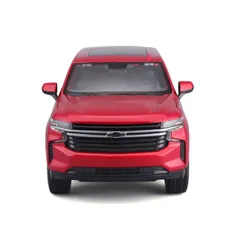 Mô Hình Xe Chevy Tahoe 2021 Tỉ Lệ 1:26 Maisto - Đồ Chơi Xe Thông Minh Màu Đỏ, Chi Tiết Mở Cửa, Thích Hợp Trang Trí Nhà Cửa