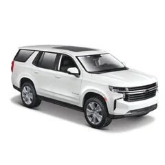 Mô Hình Xe Chevy Tahoe 2021 Tỉ Lệ 1:26 Maisto - Đồ Chơi Xe Thông Minh Màu Đỏ, Chi Tiết Mở Cửa, Thích Hợp Trang Trí Nhà Cửa