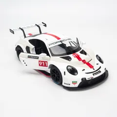 Mô Hình Xe Đua Porsche 911 RSR 1:24 Bburago - Mô Phỏng Chi Tiết Đẹp Mắt Dành Cho Người Sưu Tập và Trang Trí Nhà Cửa