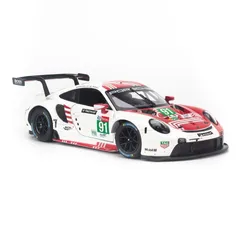 Mô Hình Xe Đua Porsche 911 RSR 1:24 Bburago - Mô Phỏng Chi Tiết Đẹp Mắt Dành Cho Người Sưu Tập và Trang Trí Nhà Cửa