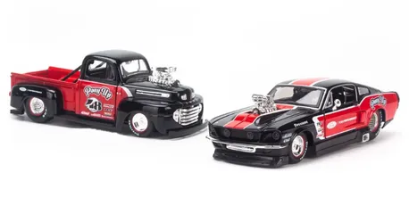 Mô Hình Xe Elite Transport Ford 48 F1 Pick Up + 67 Mustang GT Tỉ Lệ 1:24 - Đồ Chơi Sưu Tầm Chất Lượng Cao Maisto