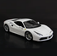 Mô Hình Xe Ferrari 488 GTB Tỉ Lệ 1:18 Bburago - Mô Phỏng Đường Nét Thể Thao Sắc Nét, Quà Tặng Độc Đáo Cho Người Yêu Xe