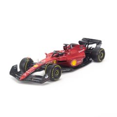 Mô Hình Xe Ferrari F1-75 2022 Tỉ Lệ 1:18 Bburago - Chi Tiết Tinh Xảo, Kim Loại Chất Lượng Cao, Đồ Chơi Sưu Tầm Xe Đua