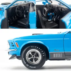 Mô hình xe Ford Mustang Mach 1 1970 1:18 Maisto - Chi tiết chân thực, quà tặng lý tưởng cho người mê xe và sưu tập