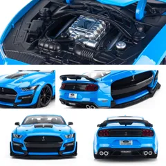 Mô Hình Xe Ford Mustang Shelby Cobra GT500 1:18 Maisto - Chi Tiết Mô Phỏng Chính Xác, Cửa Mở Được, Quà Tặng Yêu Thích Cho Người Sưu Tập