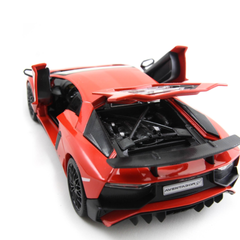 Mô hình xe Lamborghini Aventador LP750-4 SV 1:24 Bburago - Mô phỏng siêu xe chi tiết với sơn bóng, quà tặng lý tưởng cho fan xe hơi